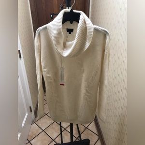 COPY - Talbots Cashmere Cable Cowl Neck NWT Medium